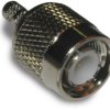 TNC plug 50 Ω, RG-55, RG-142, RG-223, RG-400, Belden 83242, crimp connection, straight, 122372