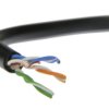 Kabel zewnętrzny żelowany UTPw kat.5e U/UTP 4x2x0,5 /305m/