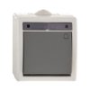 AQUANT Łącznik przycisk /dzwonek/ IP55 szary ŁNT-1D 1205-10