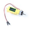 Hobby Gearmotor - 140 RPM, Male Connectors (Single)