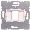 Berker R.1/R.3 Płytka nośna pojedyncza z białym elementem mocującym mechanizm 454002
