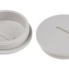 Zaślepka, Szary M50 X 1.5 Gwintowany, Nylon 66, Zaślepianie, 49.9Mm 55.5Mm Rs...