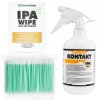 Zestaw do czyszczenia optyki lasera – patyczki bawełniane (100), chusteczka IPA WIPE (10), kontakt IPA PLUS 500 ml