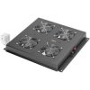 Digitus DN-19 FAN-4-B-N 19" Rack Fan Unit 4 Fans Thermostat Black (RAL 9005)