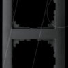 MEG4020-3614 M-PURE frame - 2-gang, anthracite