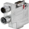 CAN SUB-D connector, 9 pole, 1 Mbit/s, 1555280000