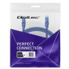 Qoltec Kabel Patchcord UTP CAT6 2 x RJ-45 2m High speed Gold
