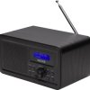Radio Denver DAB-30B DAB, DAB+, FM funkcja budzika czarny