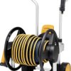 Fiskars 1062256 Waterwheel XL Bęben na wąż 13 mm 20 m 1/2 cala 1 szt. czarny, pomarańczowy