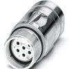 Złącze wielostykowe przemysłowe 6-pinowe M23 Montaż na kablu Gniazdo Phoenix Contact