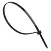 4.8mm x 300mm Black Cable Tie - Pack of 100