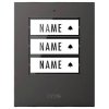 m-e 41307 BELL-500 Wireless Doorbell Button with Backlit Nameplate