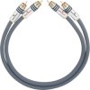Oehlbach 2093 NF 14 Master RCA Audio Cable 2.75m Anthracite Gold Plated