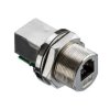 Złącze RJ45, żeńskie, PIN:8, gniazdo słuchawkowe, boczne, kątowe 90 RCM-5SPFFH-SCU7001