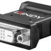 emulator EDID DVI LINDY 32122, [1x złącze żeńskie DVI 25-pin - 1x złącze męskie DVI 24+1-pin]