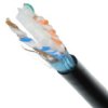 Kabel Zewnętrzny Żelowany Ftpw Kat.6A F/Utp 4X2x0,56 Securitynet 500M