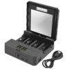 Przenośna Power Bank MS-TYN84 Solar Smart Charger Typ-C Etui do ładowania baterii 4-slotowe Multi-Function Ładowarka zewnętrzna