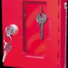 Emergency key cabinet pane