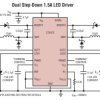 Dual Step-Down 1.5A LED Driver