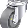 Blickle 936888 LER-PO 80KA-ELS Rolka obrotowa z blachy stalowej Średnica koła: 80 mm Maksymalne obciążenie: 150 kg 1 szt