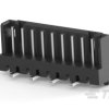 Listwa stykowa PCB 9-pinowe AMP CT raster: 2 mm Pionowy 1-rzędowe TE Connectivity Płyta125 V W osłonie