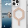 Urban Armor Gear Plyo MagSafe Case Futerał backcase Apple iPhone 16 Pro Max jasnozielony, przeźroczysty, rose gold Kompa