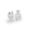 Wtyczka prosta zu WT-31 biała PLASTROL 305117