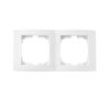 LOGI Ramka 2 podwójna pionowa 02-1520-002 biała 25122 KANLUX
