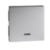 MERTEN SYSTEM M Klawisz pojedynczy z okienkiem sygnalizacyjnym aluminiowy MTN431060 SCHNEIDER ELECTRIC