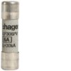 Wkładka bezpiecznikowa cylindryczna CH-10 10x38mm gPV 6A 1000VDC LF306PV HAGER
