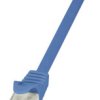 kabel LAN LogiLink CP2066U, 1 szt., RJ45, CAT 6, U/UTP, 3.00 m, niebieski