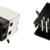 Złącze USB B Przewlekany Żeński 2.0 ,1-portowe