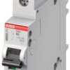 Wyłącznik nadprądowy MCB, Typ C, 1-biegunowy, 20A, 230V, 60V, na szynę DIN, ABB S401M-C20, S400M