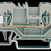 280-901 2-conductor feed-through terminal, grey