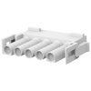 Plug housing, 5 pole, pitch 6.35 mm, straight, natural, 926299-3