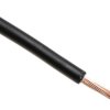 Przewód montażowy 1,5mm² Czarny RS PRO Poliolefina usieciowana EI5, typ EI 5 wg EN 50363-5 15 AWG 750 V dł. 100m
