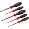 Cimco 117850 Screwdriver Set VDE 5-Piece Slim Insulated Electrician's Set