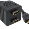 PRZEJŚCIÓWKA WTYK HDMI 2X GNIAZDO HDMI