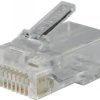 Wtyk RJ45 męskie pass through UTP Kat 6 ref. 209906