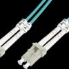 DK-2533-15/3 Fiber Optic Multimode Patch Cord, OM 3, LC / LC