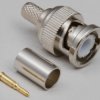 BNC plug 75 Ω, RG-6/U, crimp connection, straight, 0401002/D