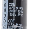 Kondensator 6800μF 100V dc Zatrzaskowy Cornell-Dubilier roztaw: 10mm 35 (Dia.) x 50mm