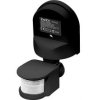 Czujnik ruchu PIR 1200W 180° czarny