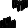 Clip-on heatsink, (L x W x H) 15.24 x 14.5 x 16.75 mm, 26 K/W, black anodized, 10006506