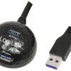 LogiLink Kabel USB USB 3.2 Gen1 Złącze męskie USB-A, Złącze żeńskie USB-A 1.50 m czarny CU0035