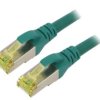 Patch cord S/FTP 6a linka Cu LSZH zielony 3m 26AWG DK-1644-A-030/G