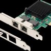 DN-10132 Network card, PCI Express, Gigabit Ethernet, 2x RJ45