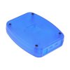 1593HAMAR3TBU Hammond Translucent Blue ABS Arduino Enclosure 120 x 95 x 27mm