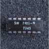 7401 (7401N) quad 2-input NAND gates - Stewart Warner