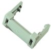Strain relief clamp for D-Sub housing size 1 (DE), 9 pole, 09661080001